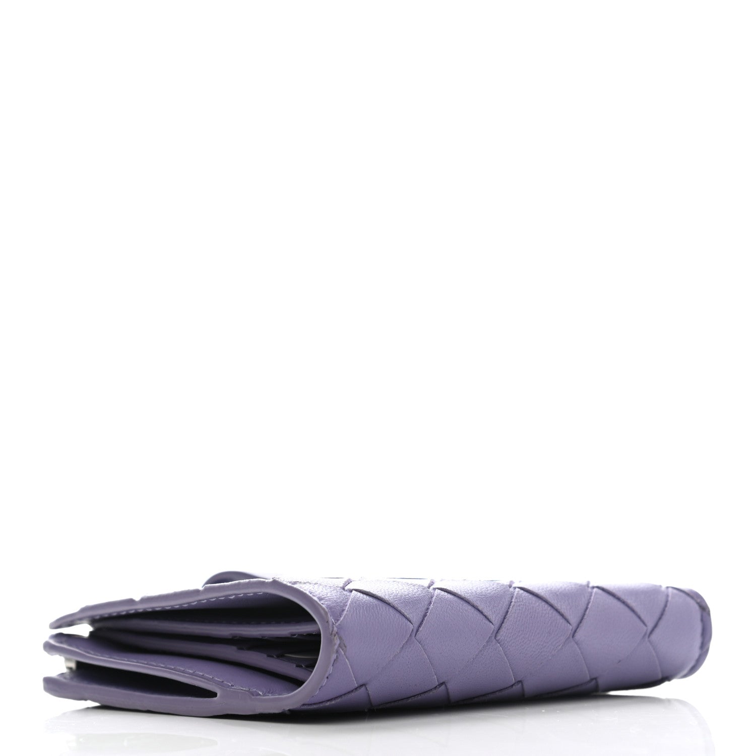 Bottega Veneta Nappa Intrecciato Bifold Zipped Wallet Lavender 4 of 7
