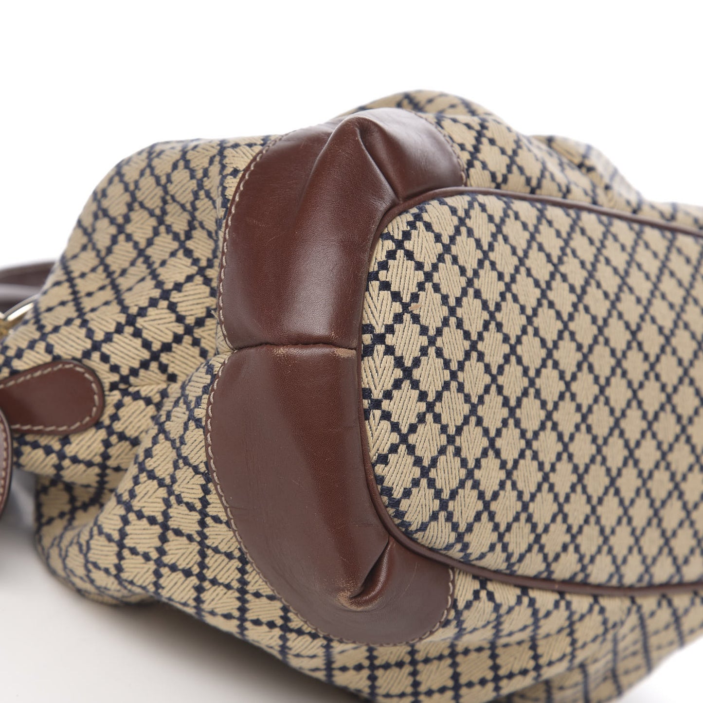 Diamante Large Sukey Top Handle Dark Brown