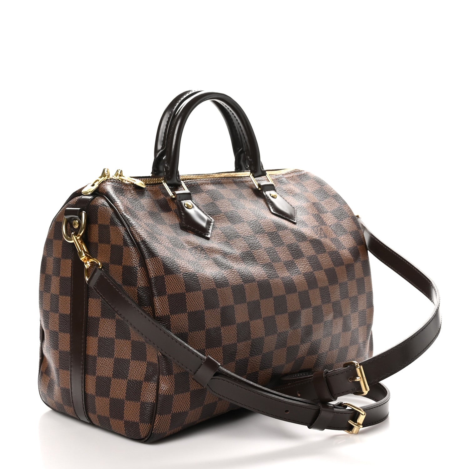 Louis Vuitton Damier Ebene Speedy Bandouliere 30 3 of 14