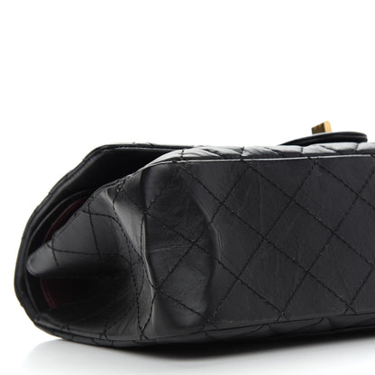 Chanel Aged Calfskin Quilted 2.55 Reissue 226 Flap Black 7 of 8