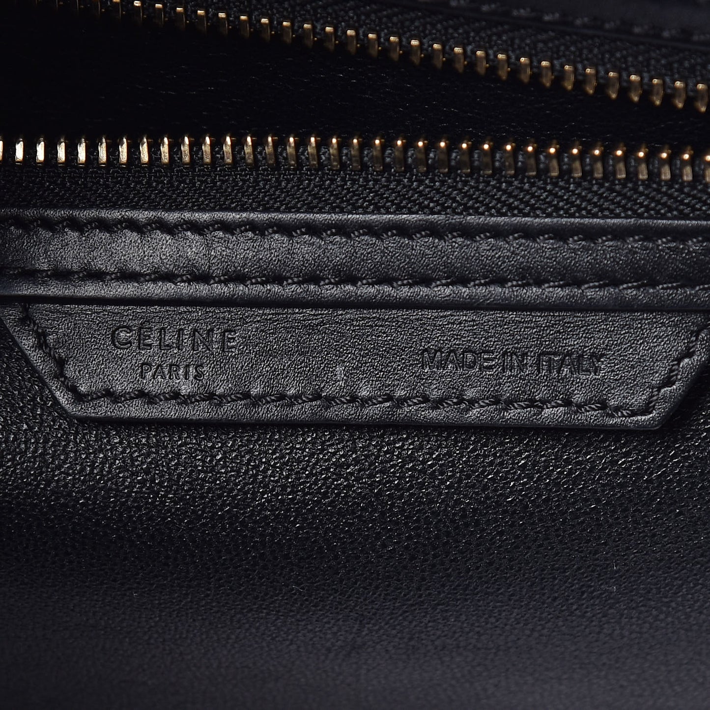 Smooth Calfskin Mini Luggage Black
