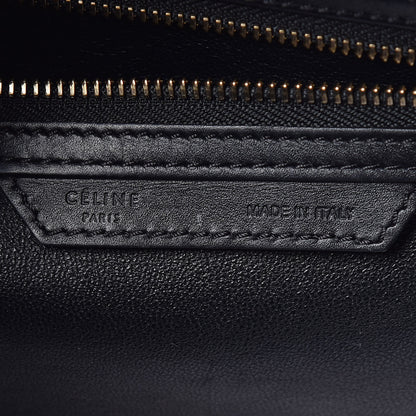 Celine Smooth Calfskin Mini Luggage Black 9 of 16