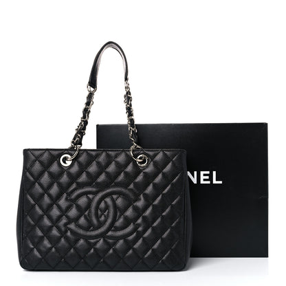Chanel Caviar Quilted Grand Shopping Tote GST Black 18 of 18