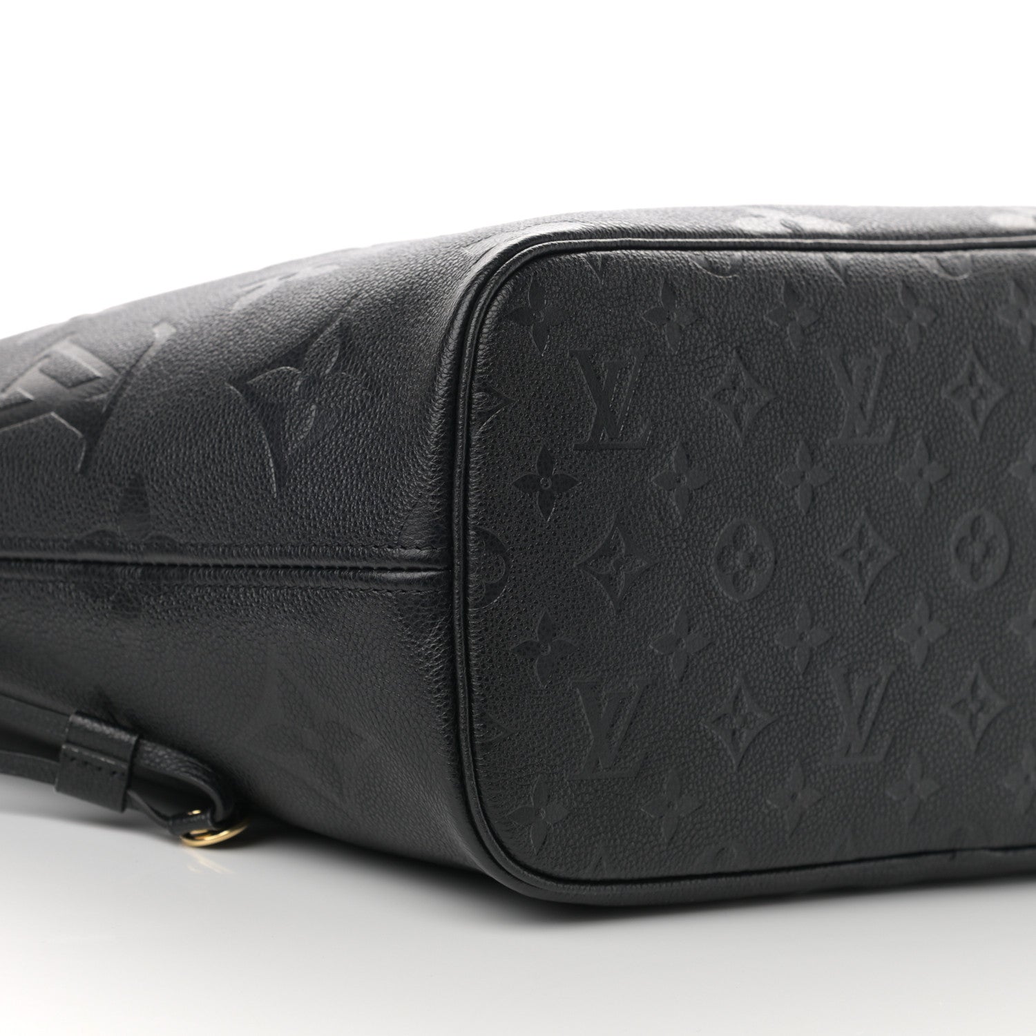 Louis Vuitton Empreinte Monogram Giant Neverfull MM Black 9 of 10