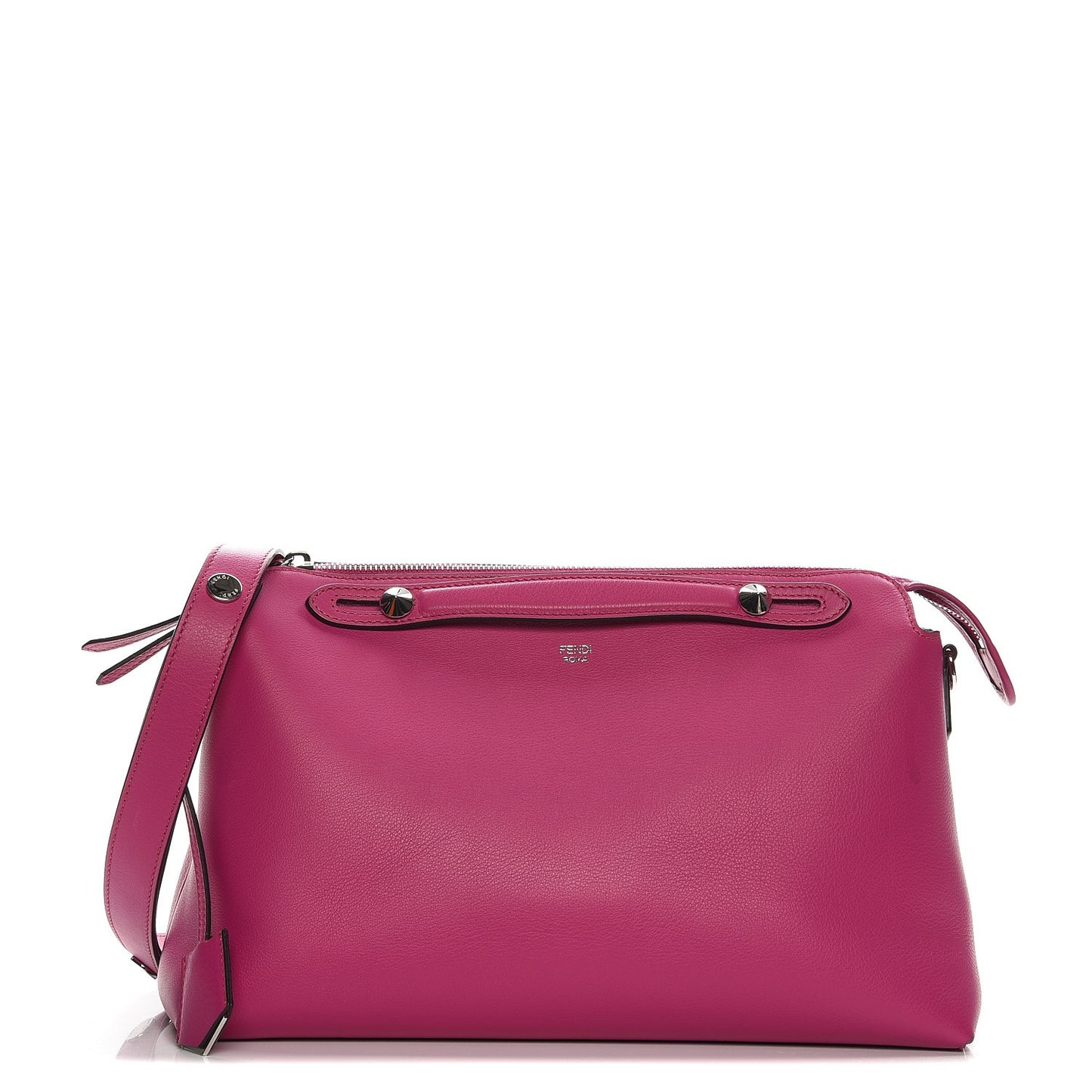 Vitello Dolce Large By The Way Boston Bag Magenta