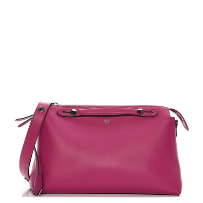 Fendi Vitello Dolce Large By The Way Boston Bag Magenta 1 of 14