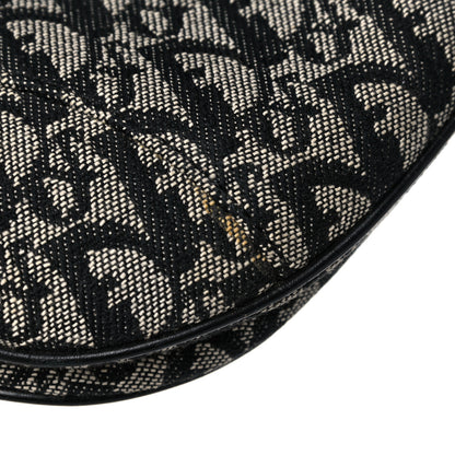 Christian Dior Monogram Saddle Bag Black 10 of 14