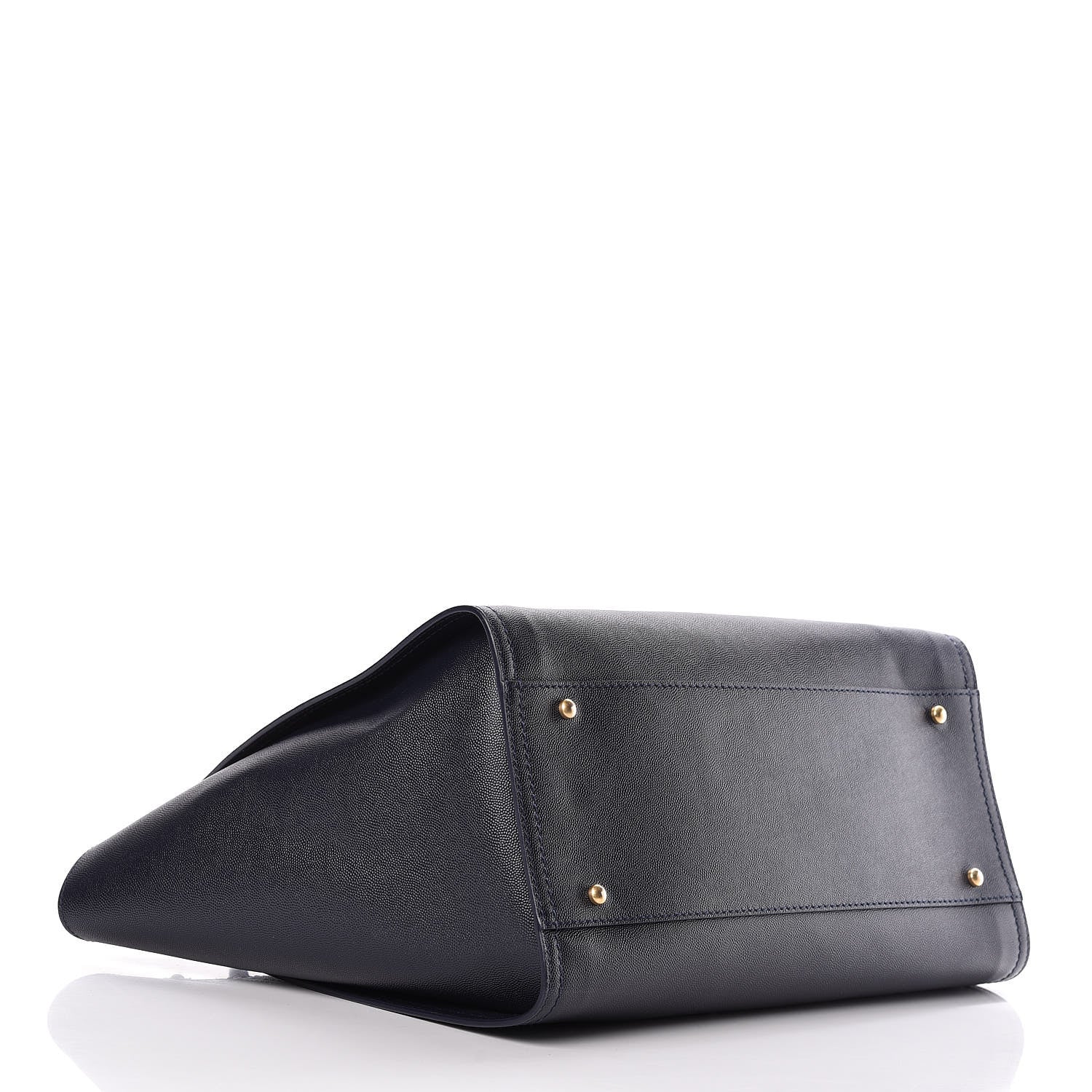 Chanel Caviar Medium Studded Deauville Tote Navy 4 of 11