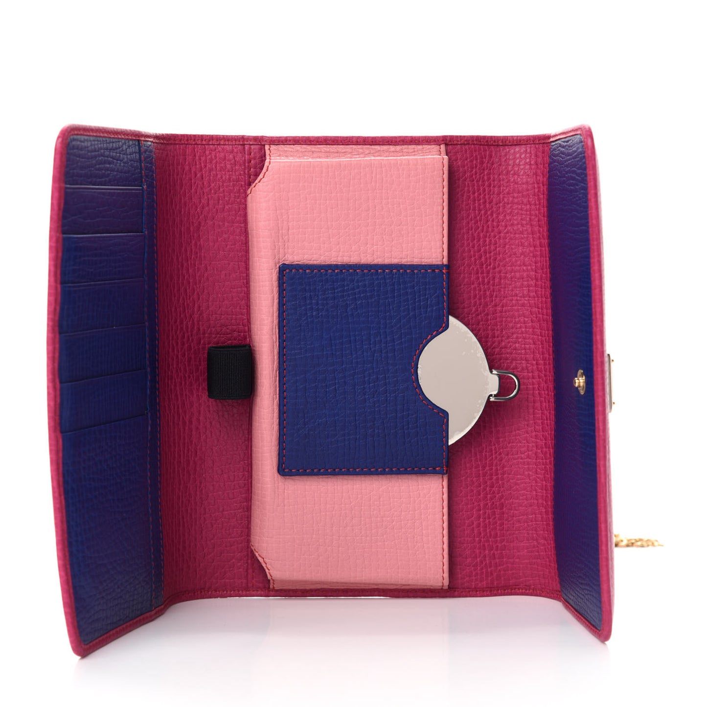 Dauphine Wallet On Chain Pink Purple