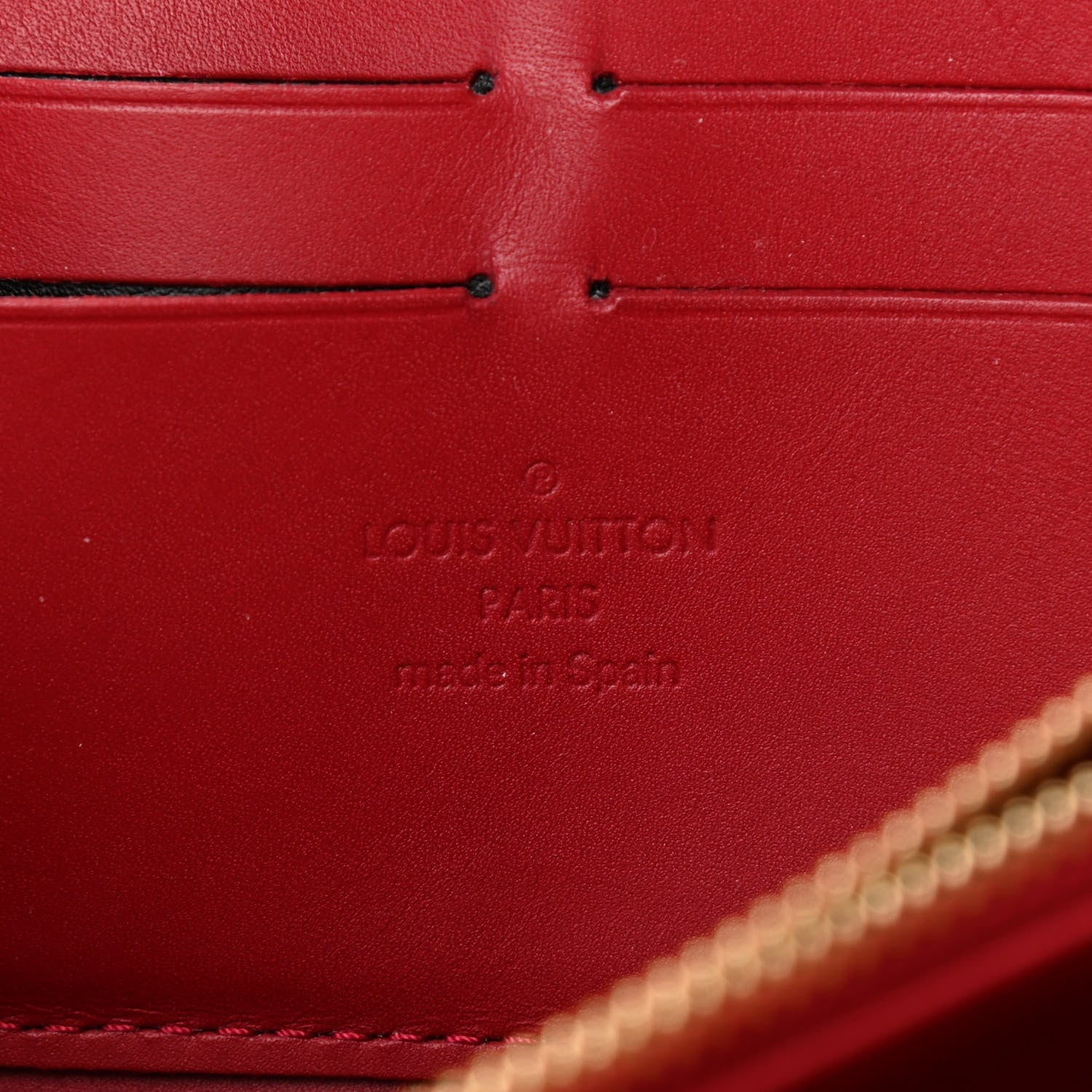 Louis Vuitton Vernis Zippy Wallet Pomme D'Amour 6 of 8