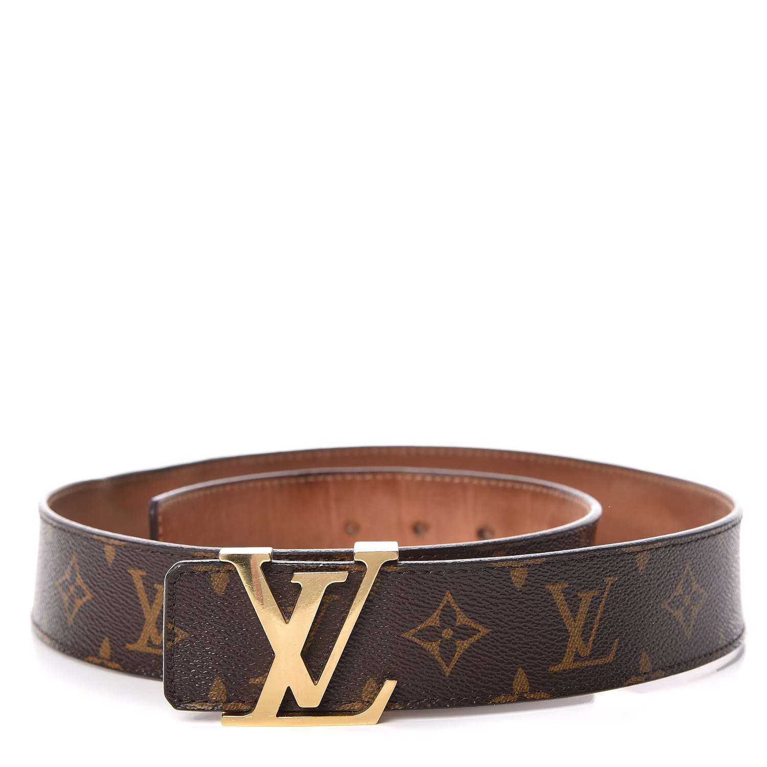 Louis Vuitton Monogram 40mm LV Initiales Belt 90 36 1 of 12