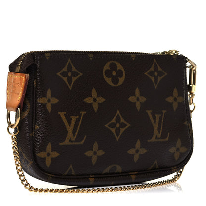 Louis Vuitton Monogram Mini Pochette Accessories 3 of 9