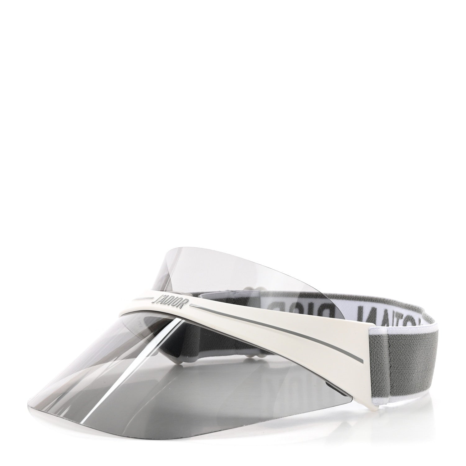 Christian Dior Mirrored DiorClub1 Sun Visor Grey 1 of 10