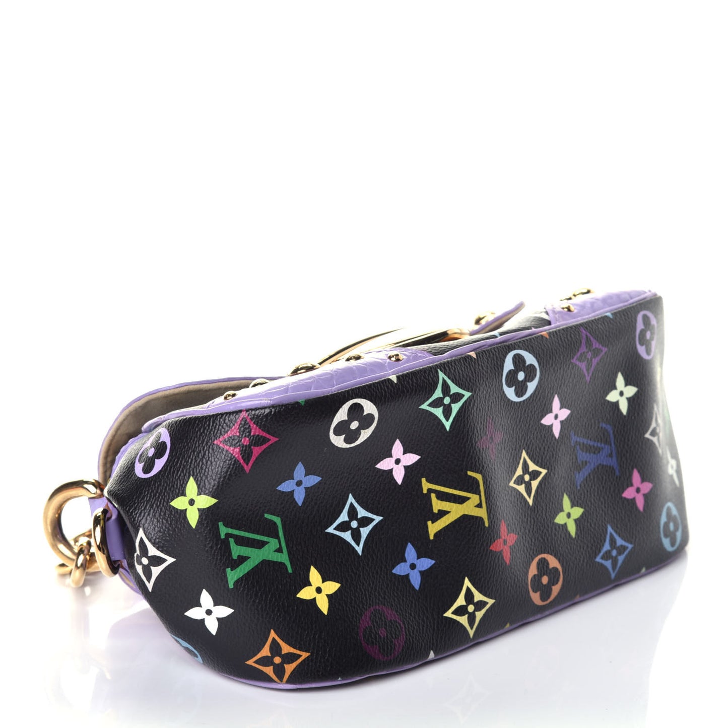Monogram Multicolor Alligator Marilyn Black