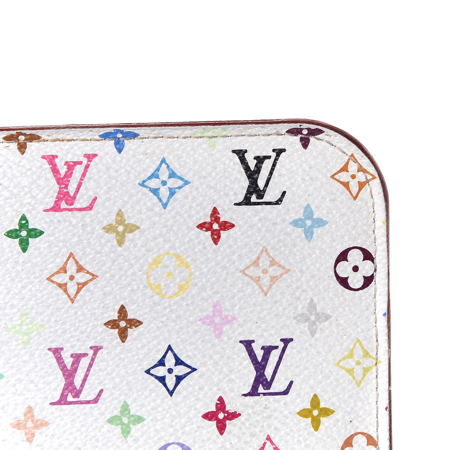 Monogram Multicolor Insolite Wallet White Figue