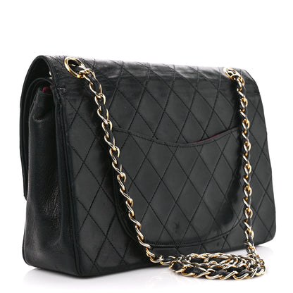 Chanel Lambskin Quilted Small Double Flap Black 3 of 11
