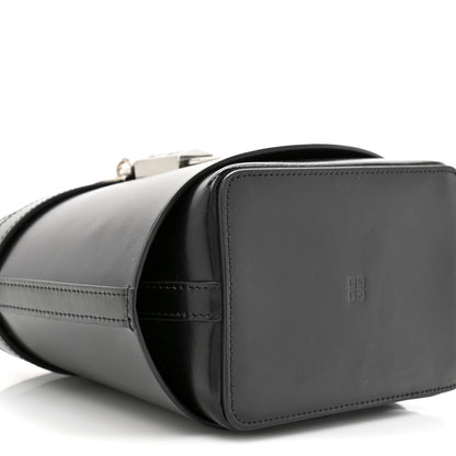 Givenchy Box Calfskin Shark Lock Bucket Bag Black 9 of 9