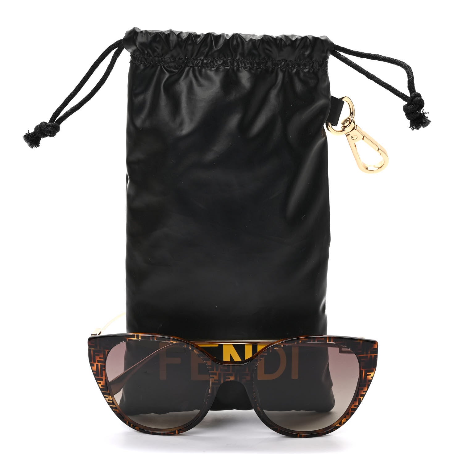 Fendi Acetate Fendi Sunglasses FE40047I Havana Black 8 of 8
