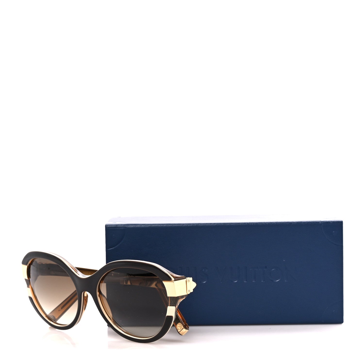Louis Vuitton Petit Soupcon Cat Eye Sunglasses Z0487W Brown 8 of 8