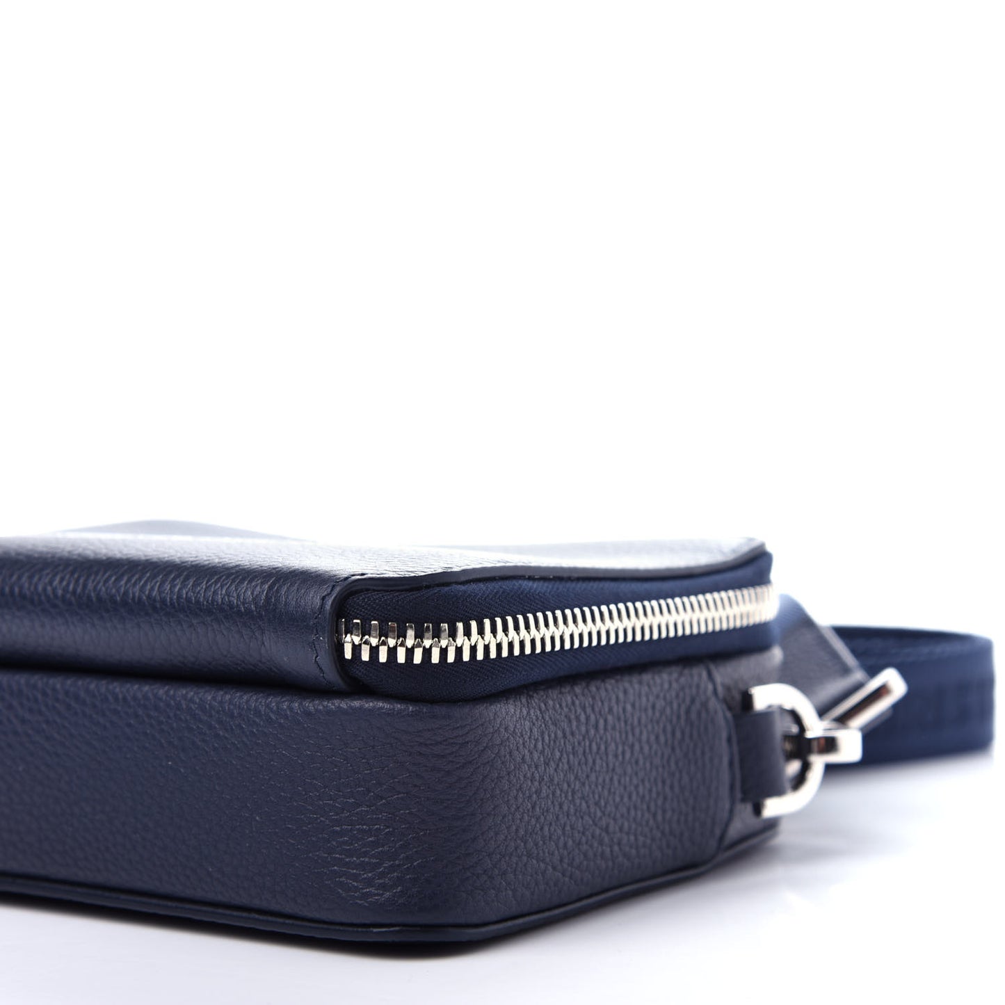 X AIR JORDAN Grained Calfskin Crossbody Blue