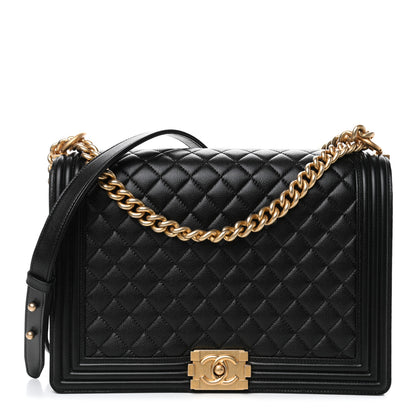 Chanel Caviar Quilted Large Boy Flap Black 1 of 4