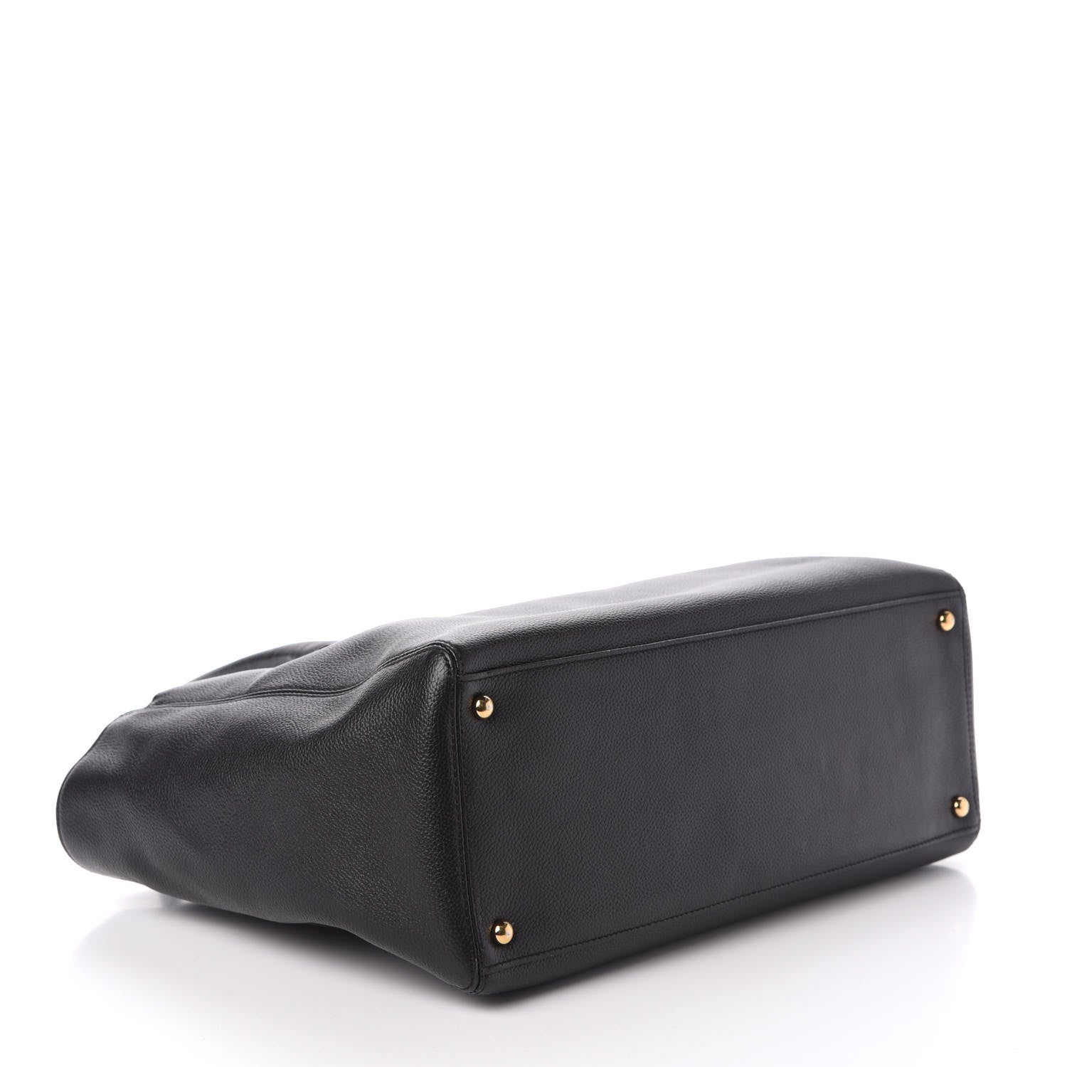 Chanel Calfskin Cerf Executive Shopper Tote Black 4 of 10