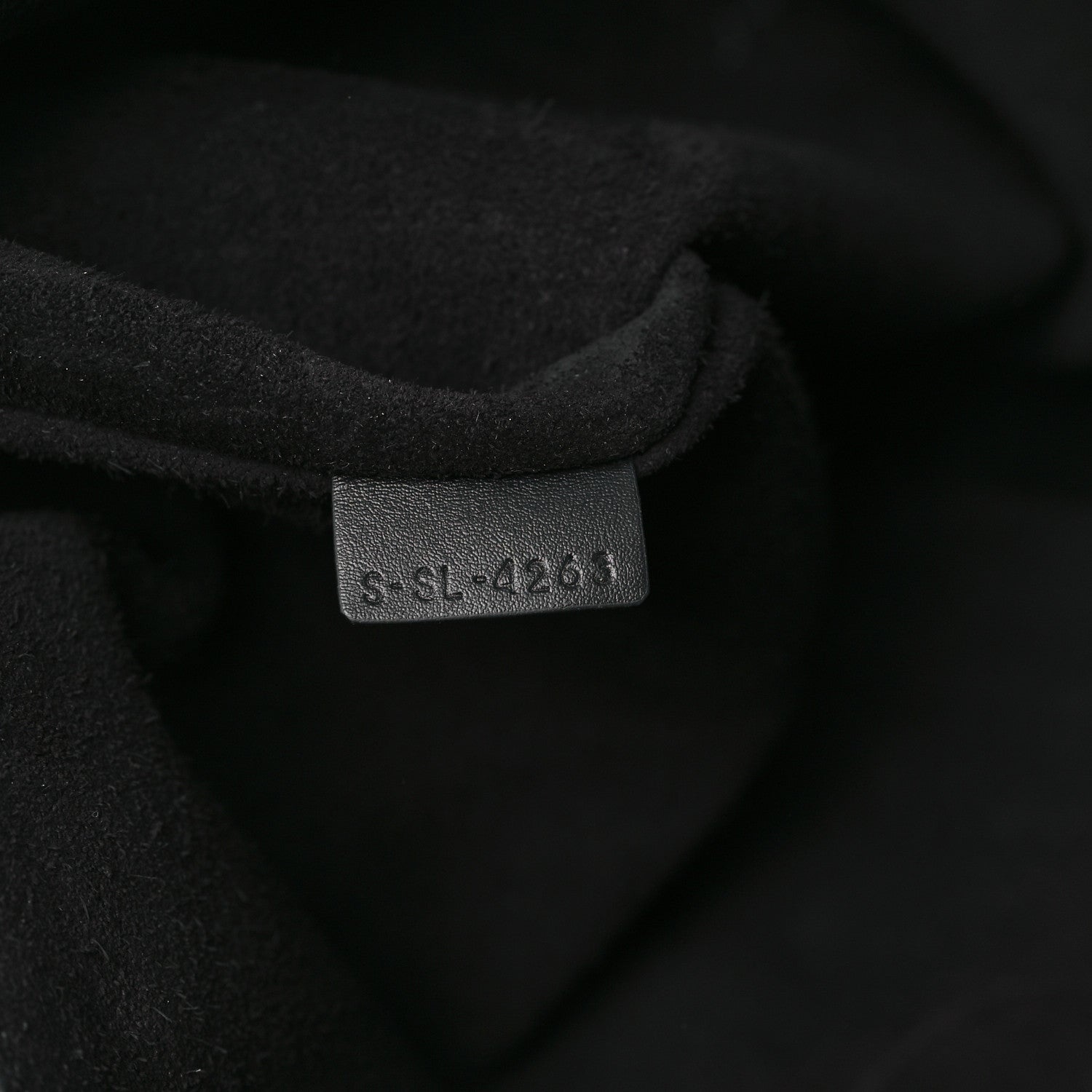 Celine Triomphe Canvas Calfskin Large Romy Shoulder Bag Black 6 of 10