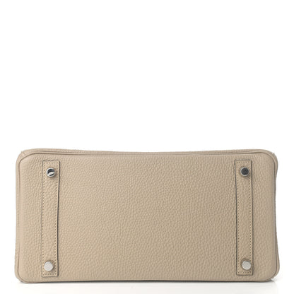Hermes Togo Birkin 30 Gris Tourterelle 5 of 37