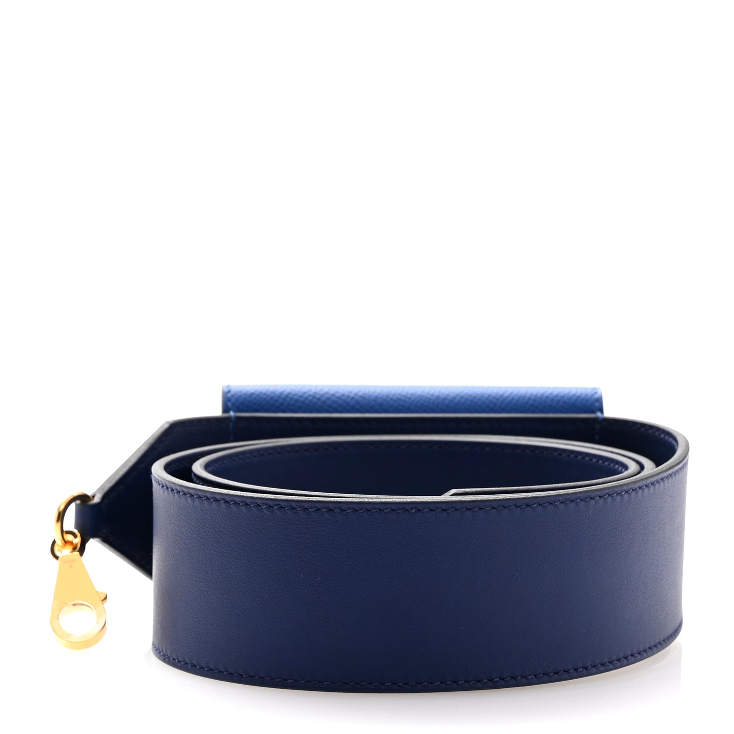 Swift Epsom Pocket Kelly Shoulder Strap Bleu Saphir Bleu France