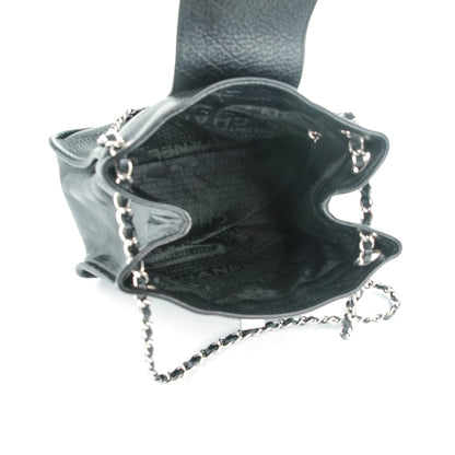 Chanel Calfskin Mademoiselle Shoulder Bag Black 6 of 8
