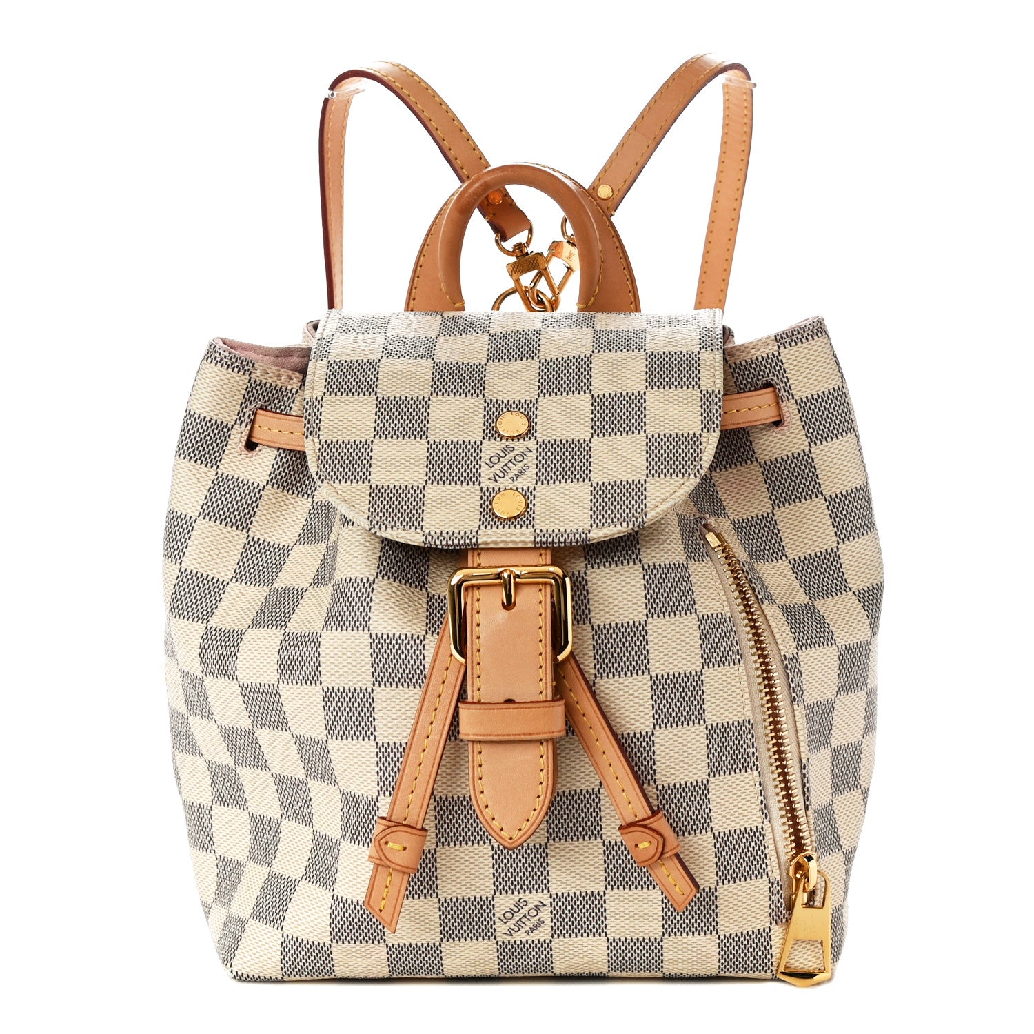 Louis Vuitton Damier Azur Sperone BB Backpack 1 of 13
