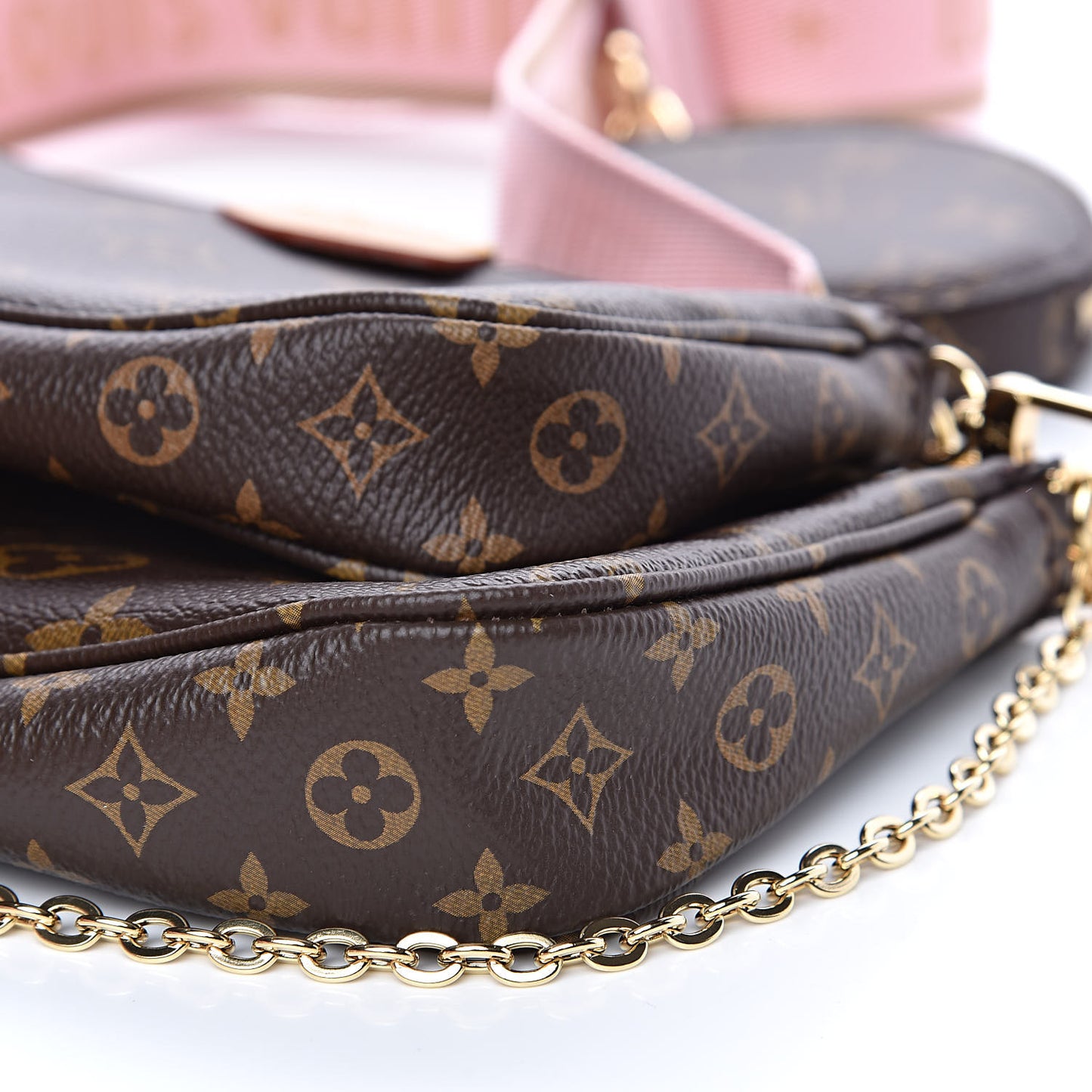 Monogram Multi Pochette Accessories Rose Clair
