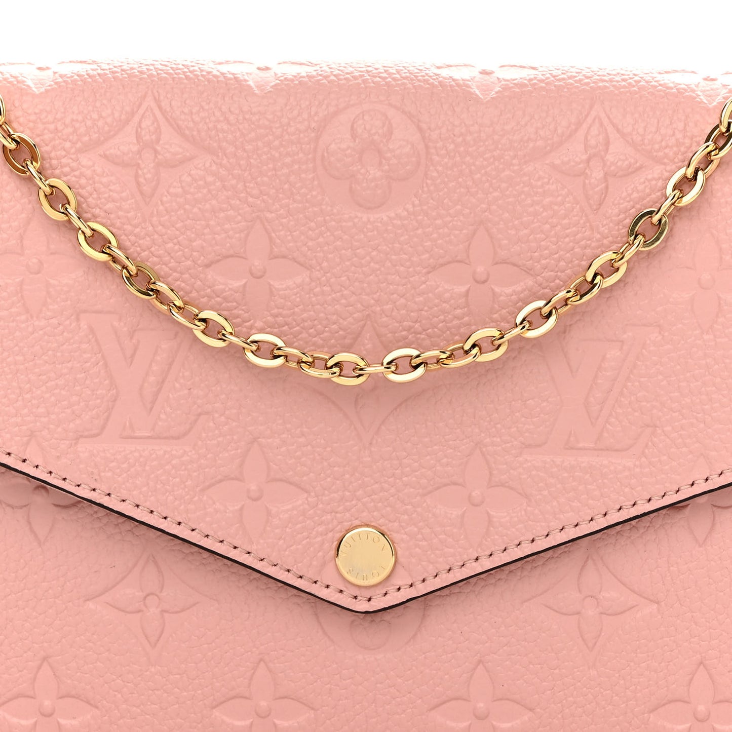 Empreinte Pochette Felicie Chain Wallet Rose Poudre