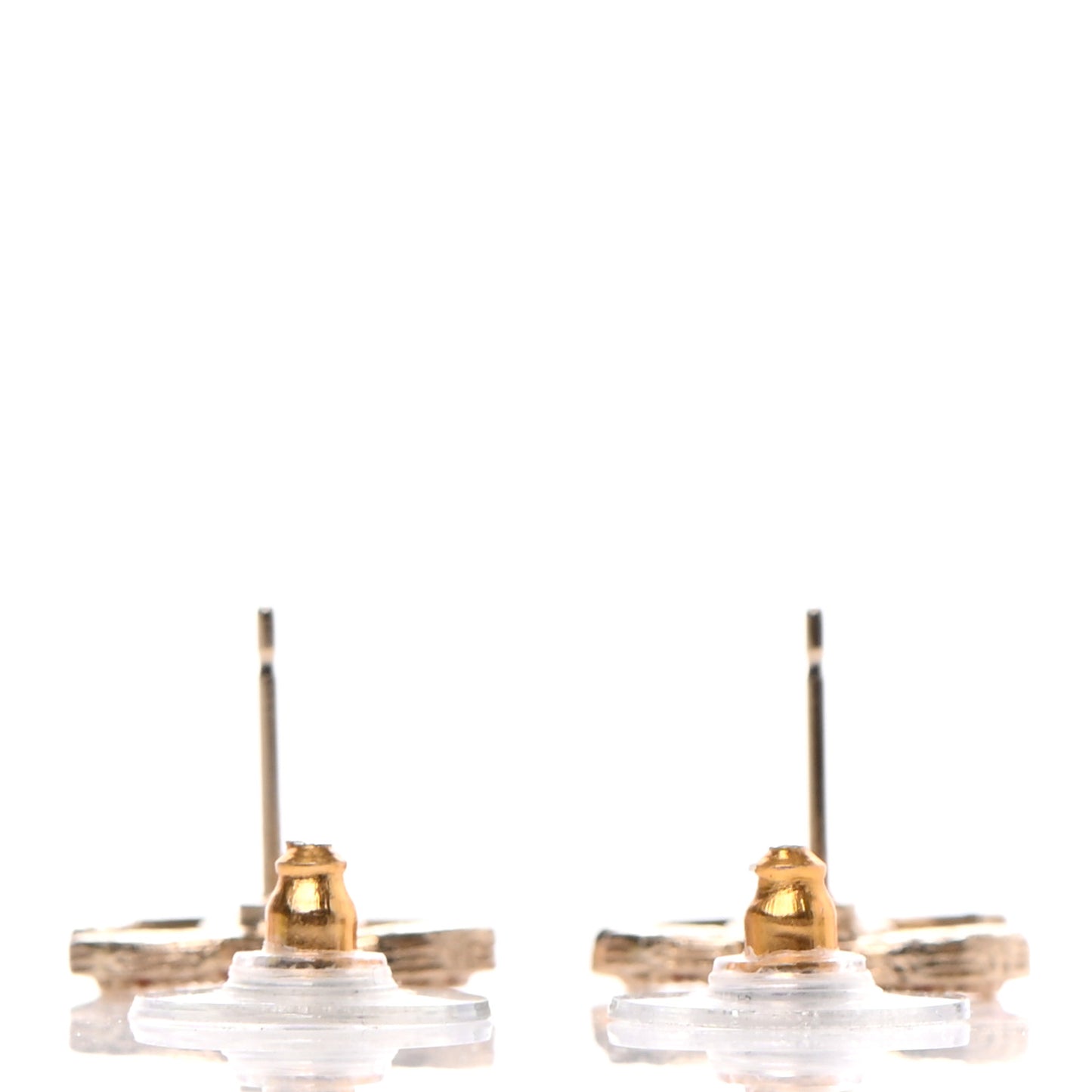 Crystal CC Earrings Gold Multicolor