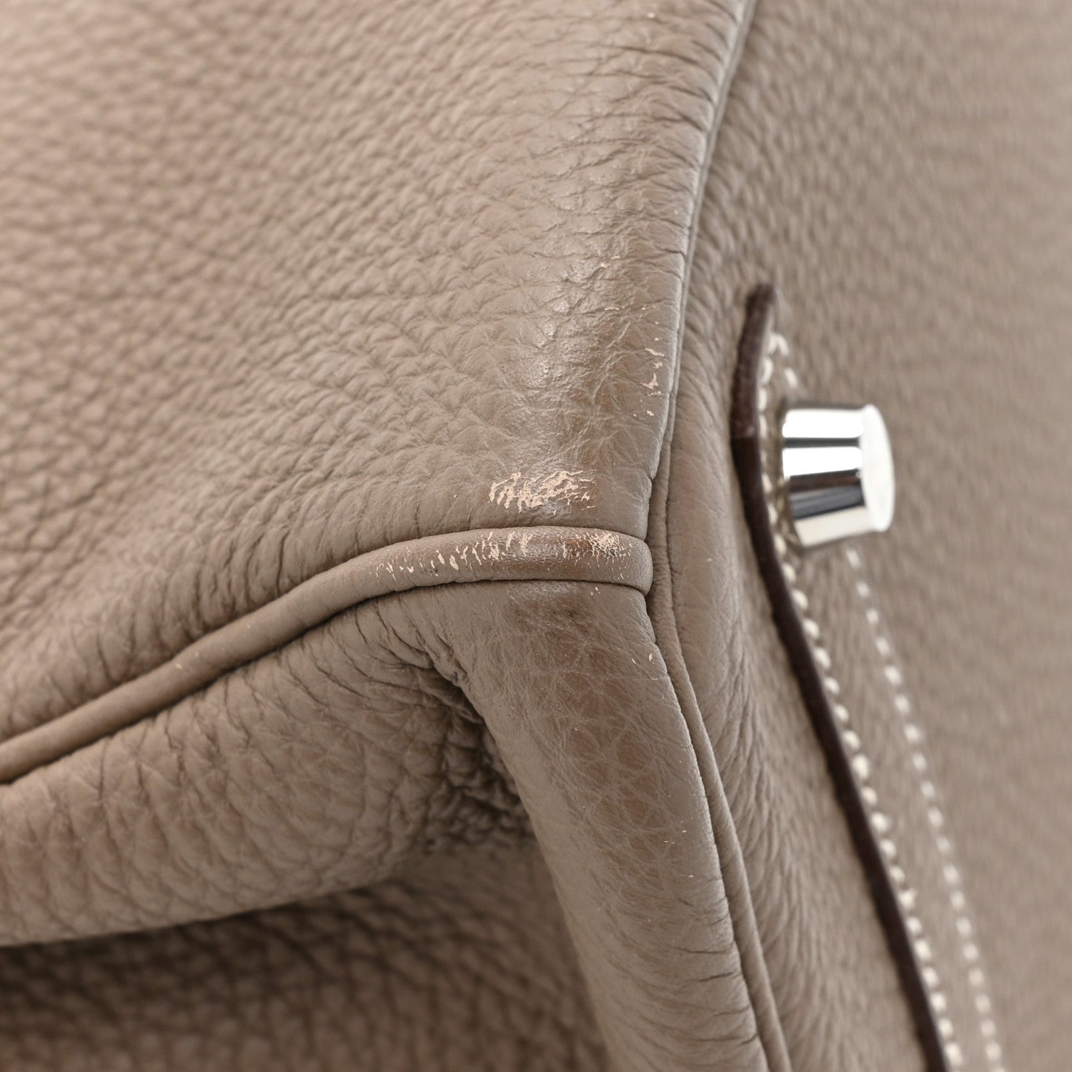 Hermes Togo Birkin 30 Etoupe 13 of 19