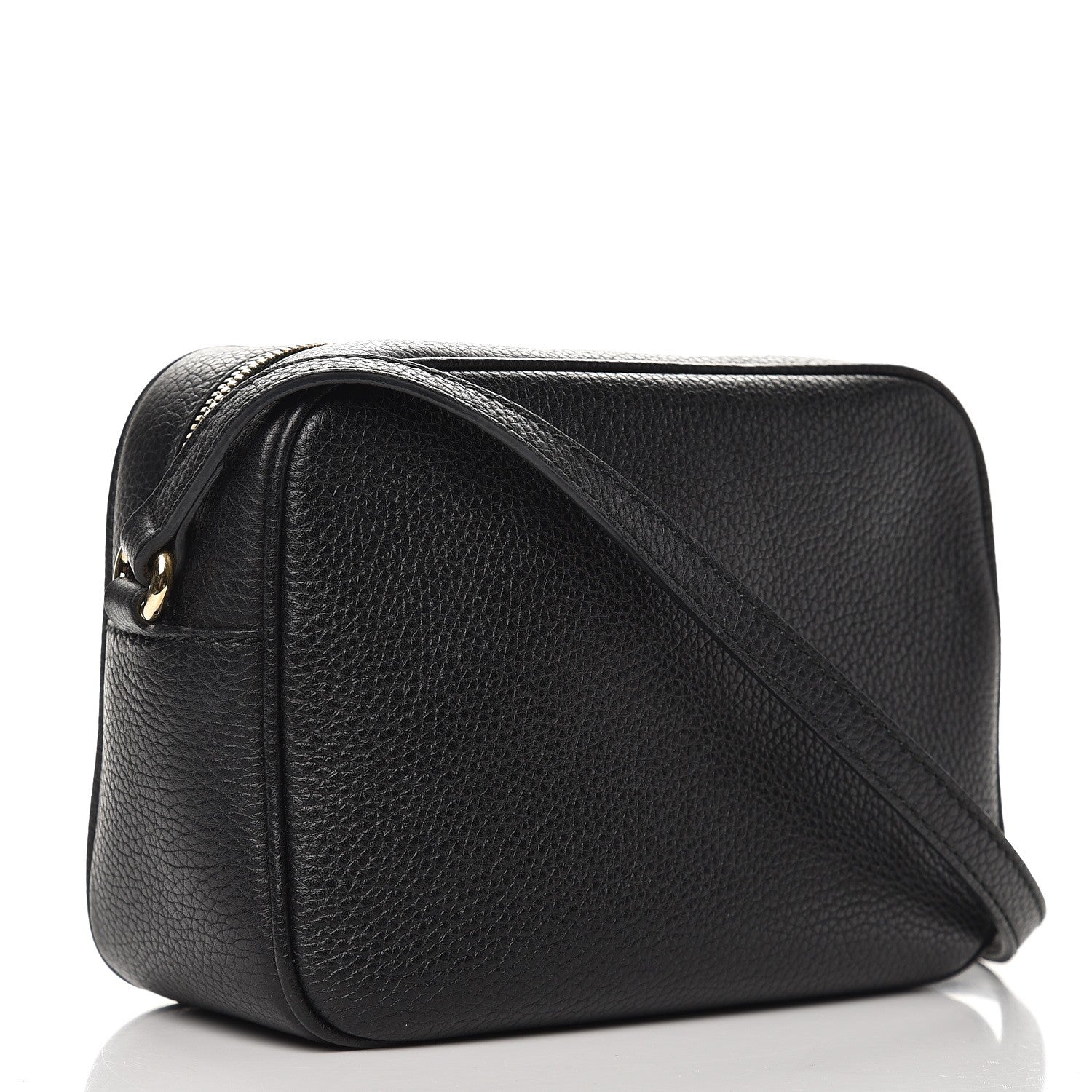 Gucci Pebbled Calfskin Small Soho Disco Bag Black 3 of 7
