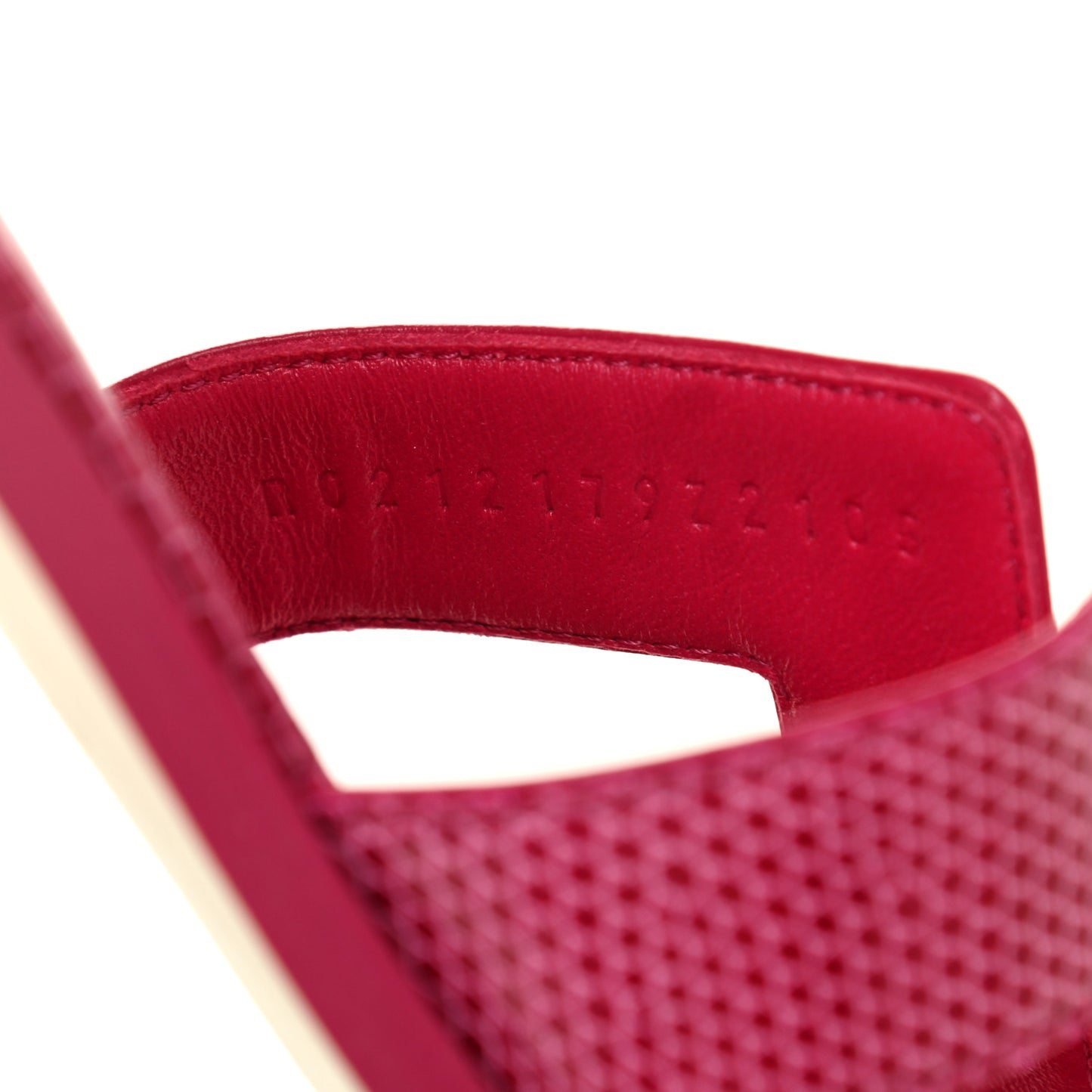 Lizard Oran Sandals 36 Fuchsia