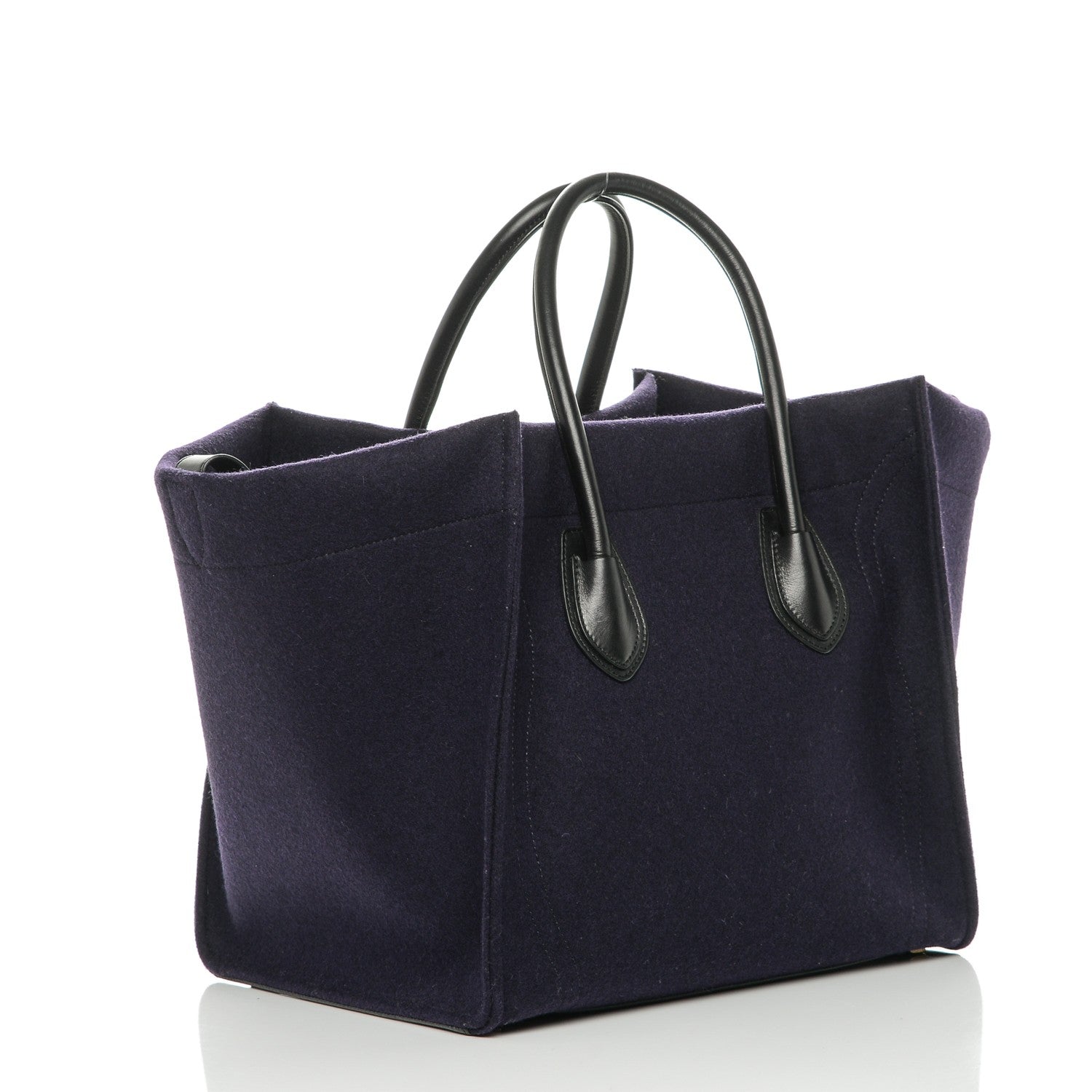Celine Felt Medium Phantom Luggage Navy 3 of 7