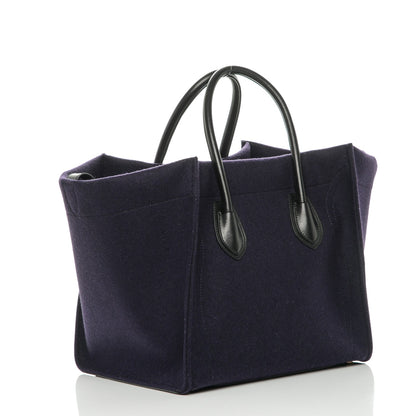 Celine Felt Medium Phantom Luggage Navy 3 of 7