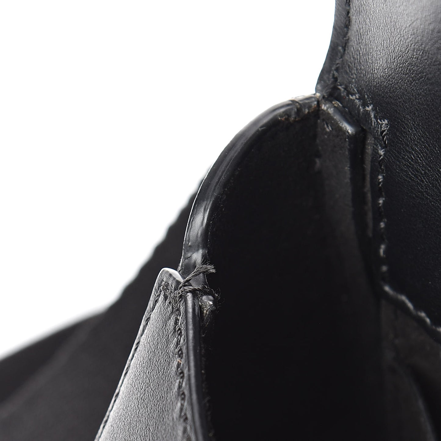 Calfskin Mini Pandora Box Logo Strap Crossbody Bag Black