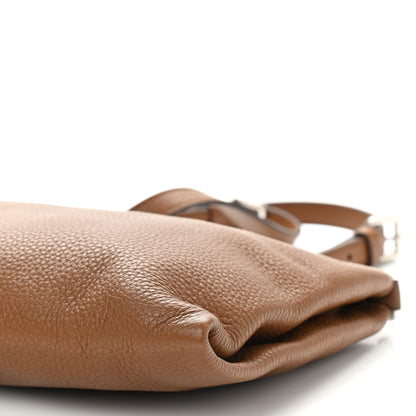 Prada Vitello Daino Zippered Crossbody Bag Brandy 8 of 9
