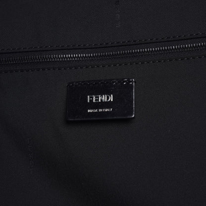 Fendi Nylon Vitello Liberty Opaco Metal Monster Eyes Trolley Black 6 of 7