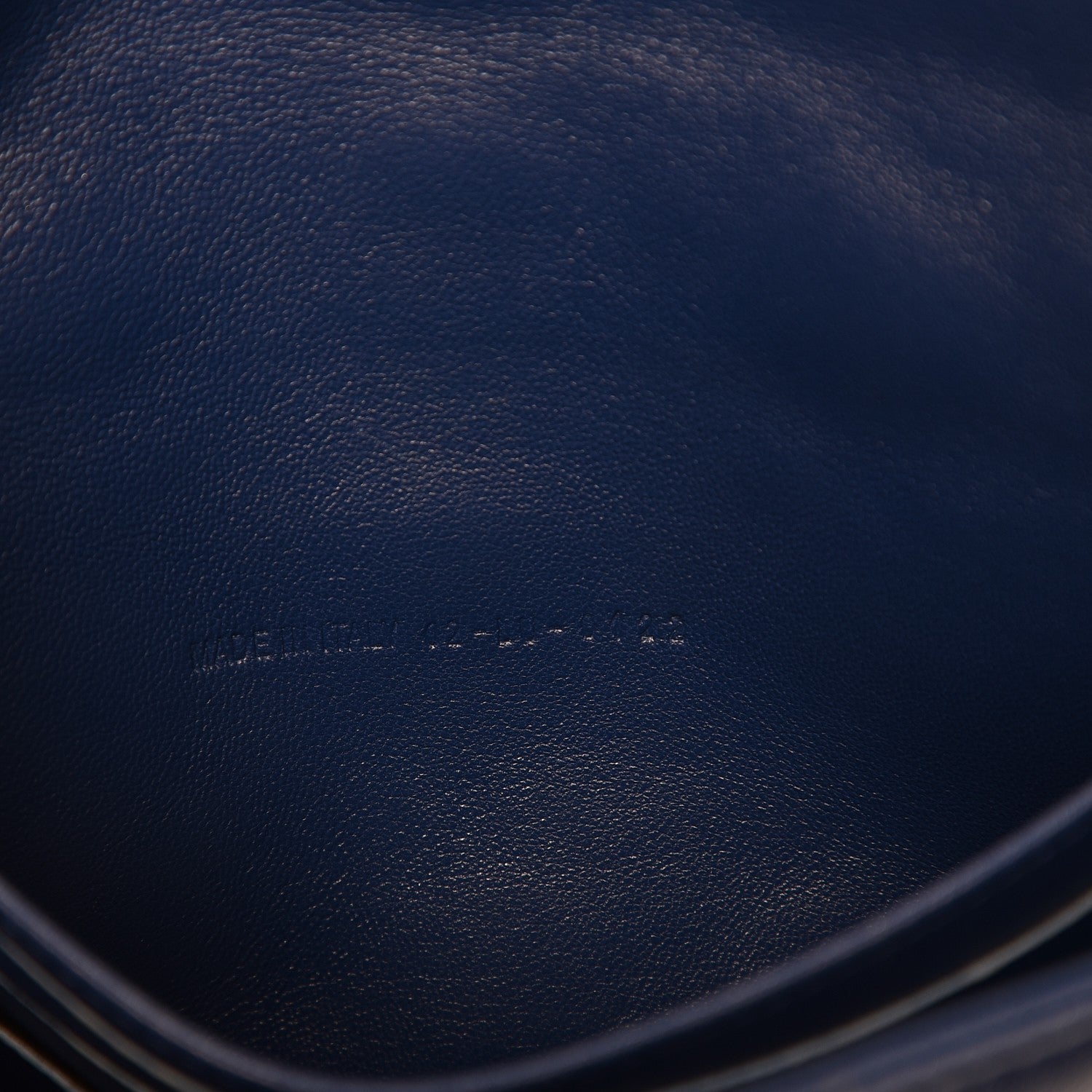 Christian Dior Lambskin Cannage New Lock Pouch Blue 7 of 9