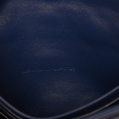 Christian Dior Lambskin Cannage New Lock Pouch Blue 7 of 9