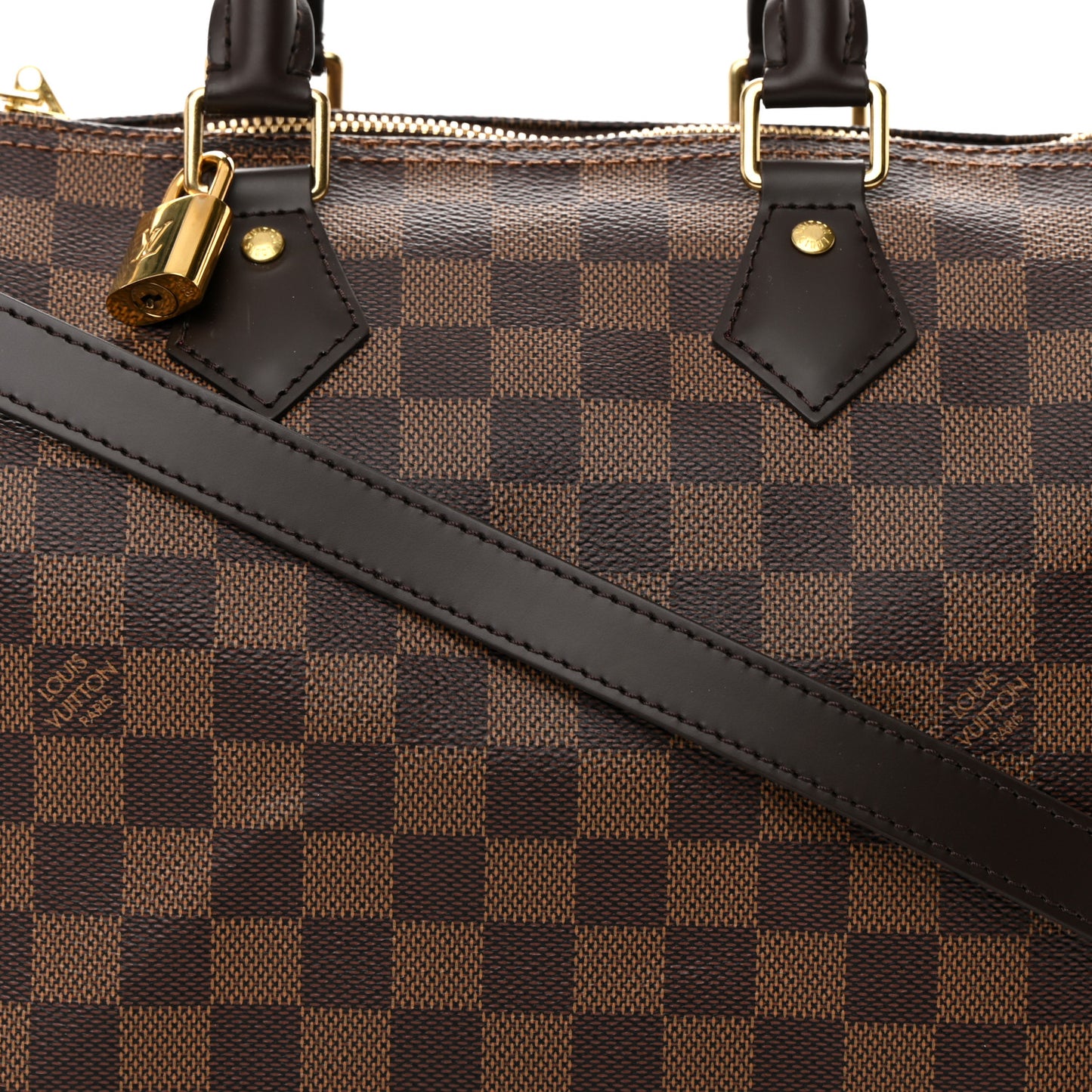 Damier Ebene Speedy Bandouliere 25