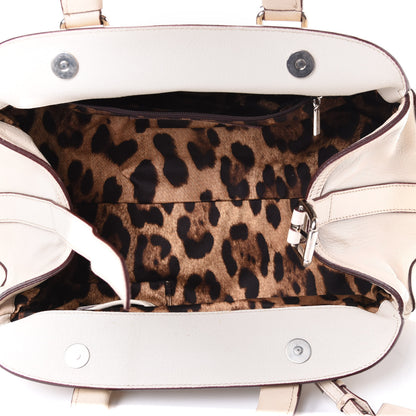 Dolce & Gabbana Calfskin Miss Romantique Beige 8 of 8
