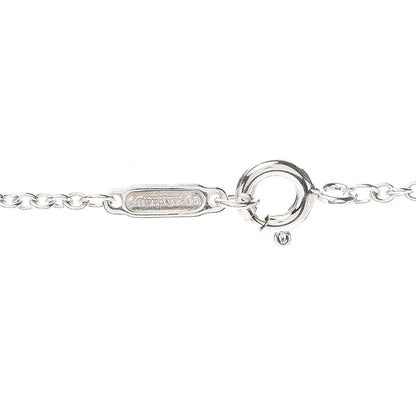 Tiffany Sterling Silver 36mm Elsa Peretti Open Heart Pendant Necklace 4 of 5