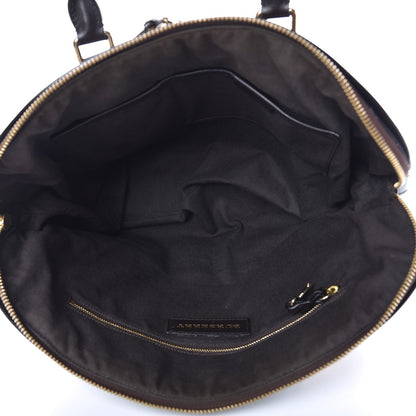 Burberry Haymarket Check Medium Primrose Tote Chocolate 5 of 13