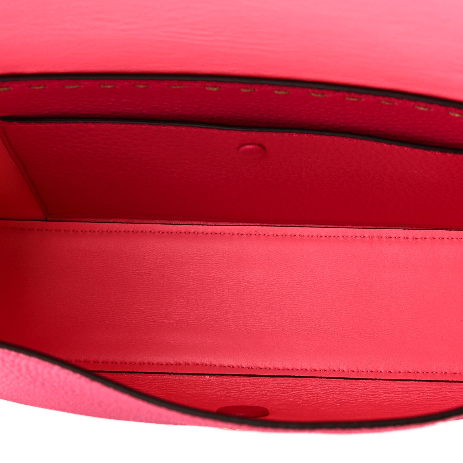 Fendi Cuoio Romano Selleria Baguette Fuxia 5 of 9