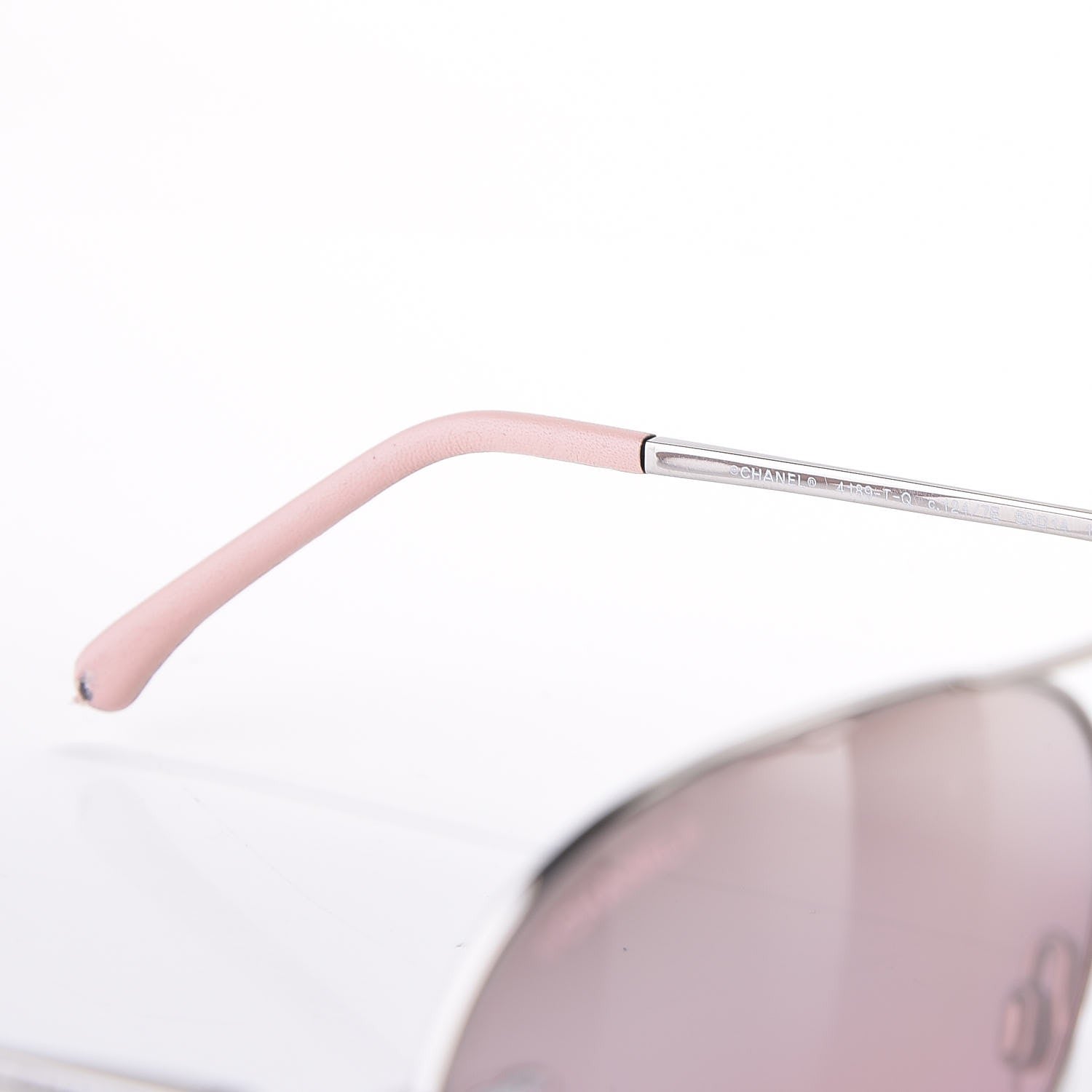Chanel CC Aviator Sunglasses 4189-T-Q Pink 7 of 11